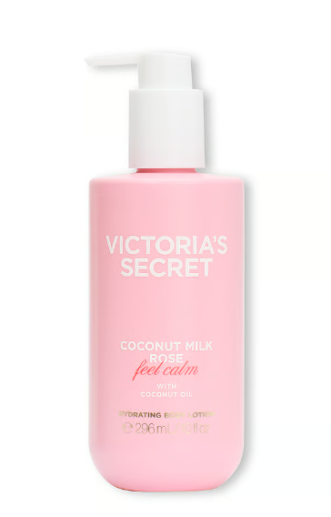 Crema corporal hidratante Victoria secret  de leche de coco y rosas